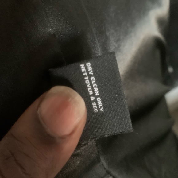 XL/TG Jones New York Black Faux Fur Coat - Picture 7 of 10